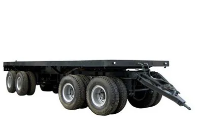 Tovorna polna prikolica z vlečno kljuko