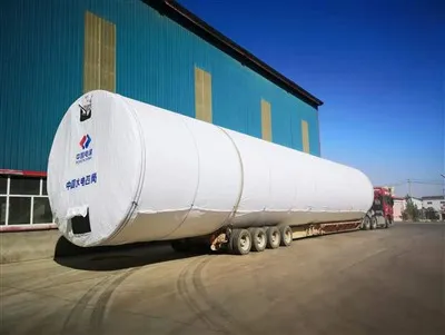 Prikolica stolpa vetrne turbine