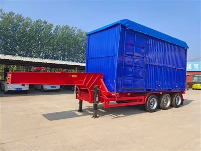 Prikolica za rudarsko območje, ki smo ga izvozili v Gano