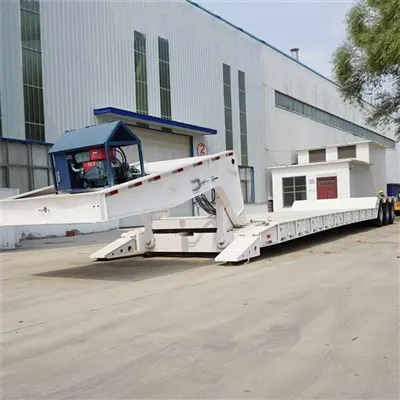 Triosna 100-tonska snemljiva nizka prikolica