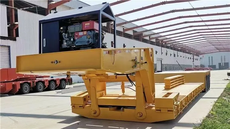 80 Ton Folding Gooseneck Trailer supplier 80 Ton Folding Gooseneck Trailer supplier