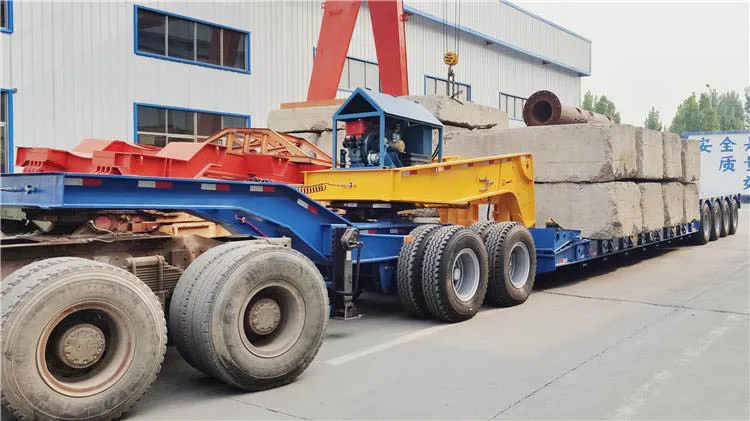120 Ton Detachable Lowbed Trailer manufacture 120 Ton Detachable Lowbed Trailer manufacture