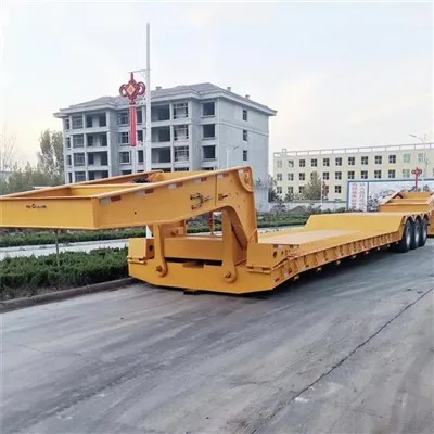 3-osna 120-tonska prikolica s snemljivim gosjim vratom